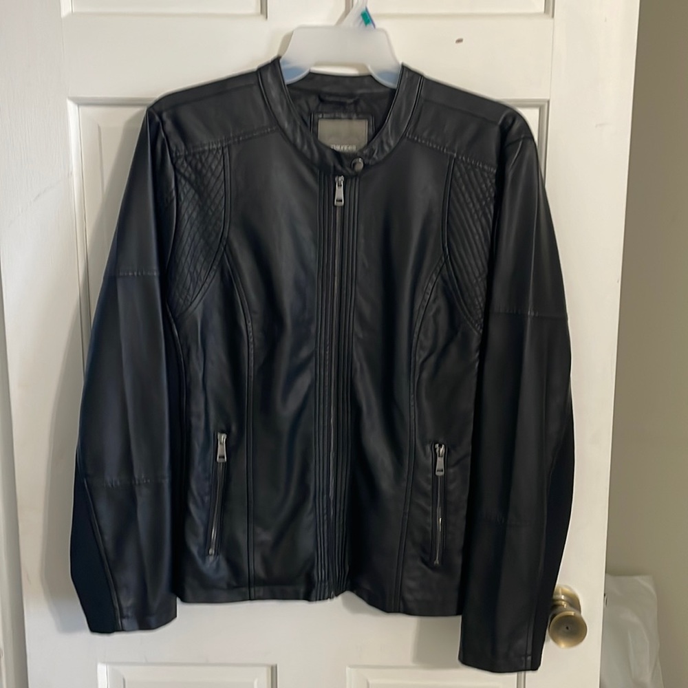 Maurices faux leather jacket, 2X,